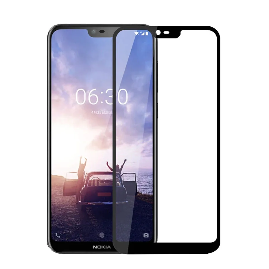 Комплект из 2 предметов Стекло для Nokia 7 Plus, 8, на возраст 1, 2, 3, 5X6 Nokia 5 6 5,1 3,1X6 пленка Экран закаленное Стекло для Nokia 6 2,1 3,1 5,1 протектор