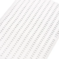 embroidery auxiliary accessories for diy cross stitch line color number label self adhesive stickers