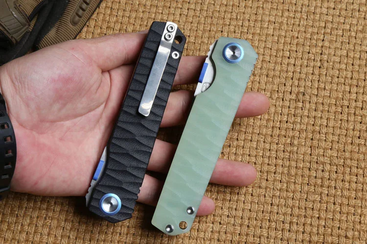 Складной нож STEDEMON ZKC C03 лезвие 440C шарикоподшипник KVT G10 ручка ножи для кемпинга