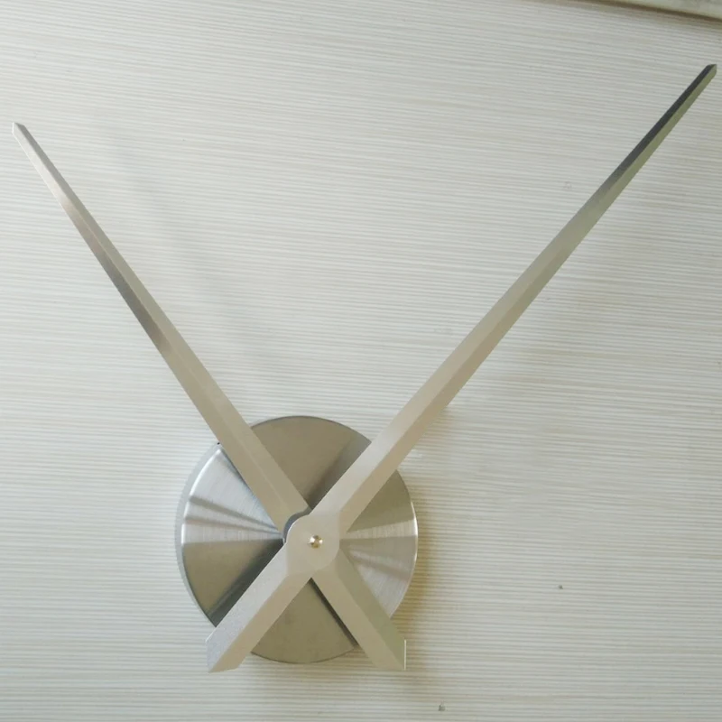 Diy Новые 3D настенные часы акриловые зеркальные наклейки кварцевый металлический