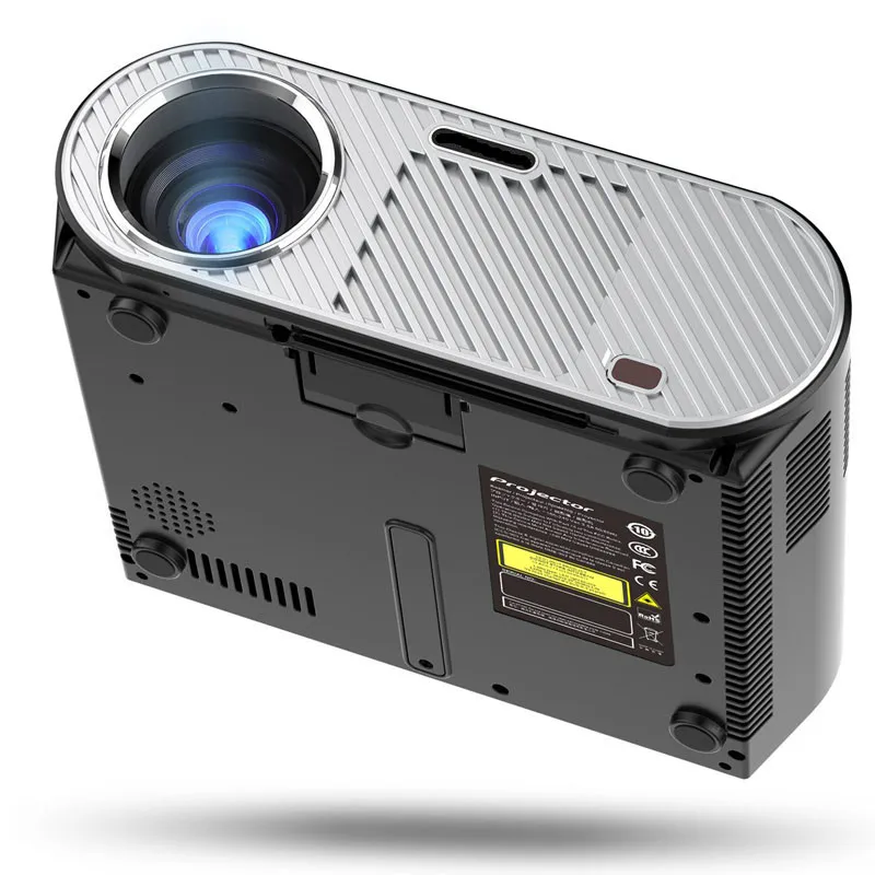 Новый GP90 новейший ручной HD 1080P домашний кинотеатр светодиодный проектор HDMI