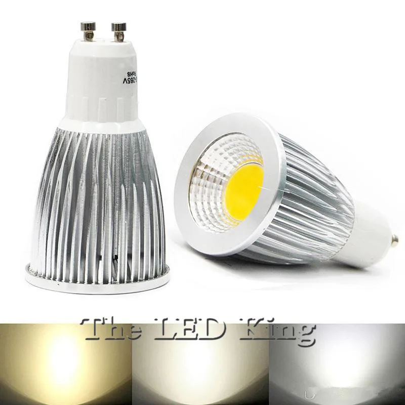 10x Супер яркий Cree GU10 led 9 Вт 12 15 18 gu 10 cob светодиодный светильник AC85 265V CE/RoHS