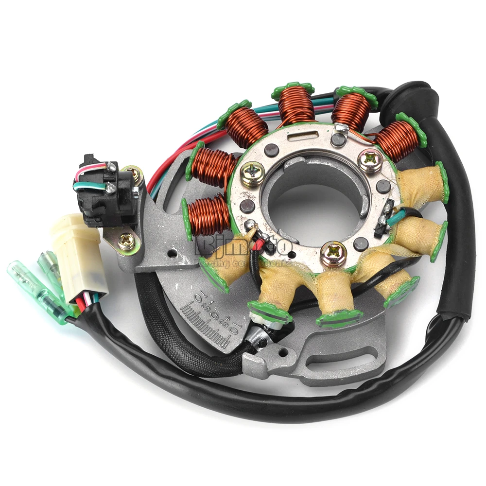 Stator Coil Генератор генератора мотоцикла для YAMAHA Banshee 350 YFZ350 2GU-85510-50 1987-1994 обмотка статора Магнето зарядная катушка мотоцикла - Цвет: Stator Coil