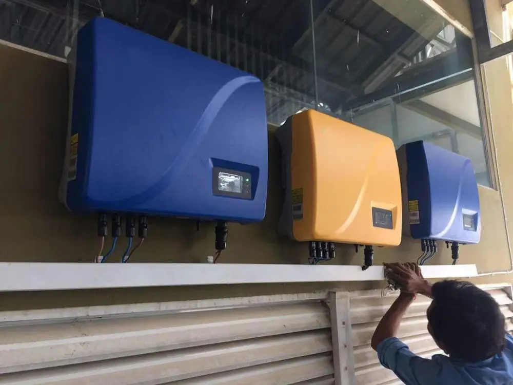 Сетевой инвертор на солнечной энергии 6 кВт (6000 Вт) с двойным MPPT водонепроницаемым