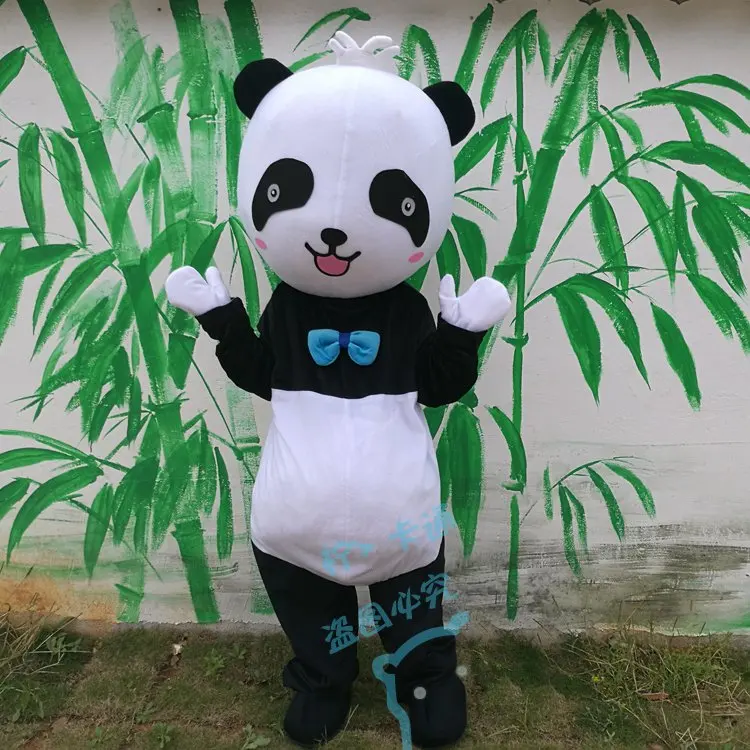 

New Version Chinese Giant Panda Mascot Costume Christmas Cosplay Mascot Costume