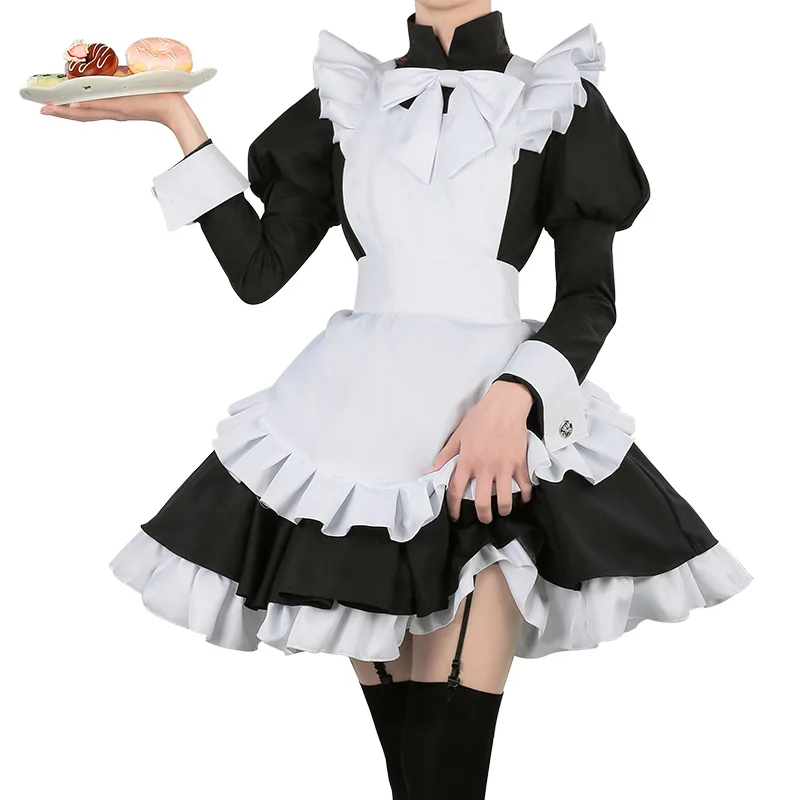 [В наличии] 2018 аниме Fate/Grand Order Astolfo Maid наряд платье Лолита косплей костюм полный