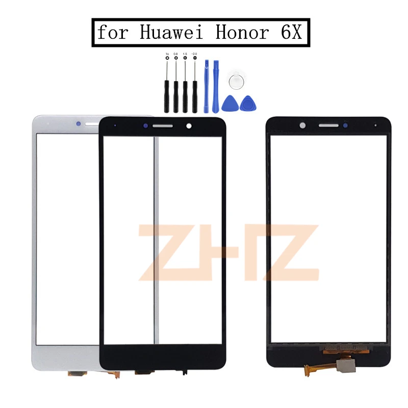 Сенсорный экран для Huawei Honor 6X сенсорная панель GR5 2017 передняя стеклянная крышка