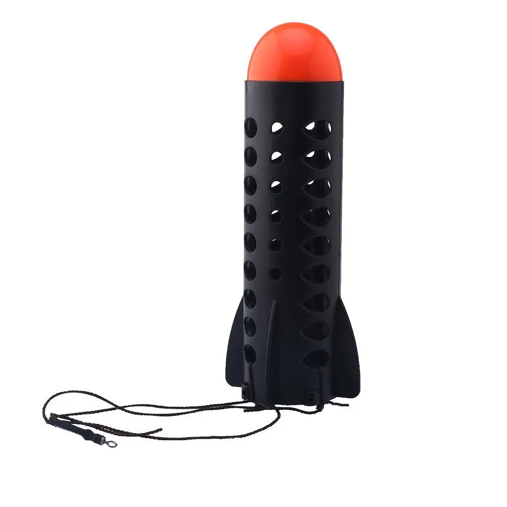 Рыболовные кормушки большие Spod ракеты Карп Снасти гранулы открытый черный и