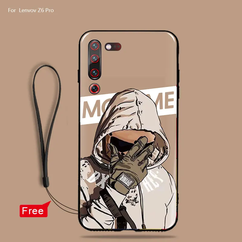 Phone Case For Lenovo Z6 Pro Cute Painted painting Soft TPU Z6lite z 6pro z6 lite Silicone Back Cover |