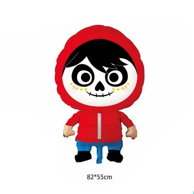 KUWANLE 50 шт./лот 82*55 см Коко воздушные шары фильм воздушный шар мультфильм гелий