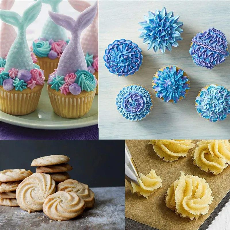 4 размера быстросохнущего мешка EVA выдавливаемый цветочный мешок кондитерские