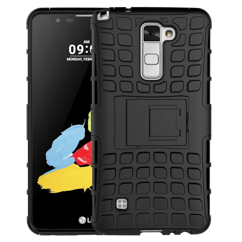 Новый чехол для LG Stylus 2 F720 телефона 2в1 двухслойная подставка сверхпрочная броня