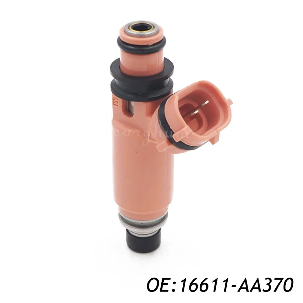 Розовый топливный инжектор для Subaru STI WRX Forester Impreza 195500 л 3910 16611-AA370 16611AA370