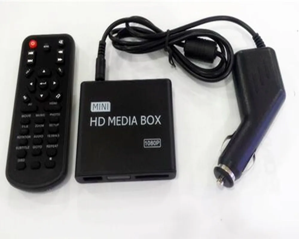 Автомобильный мини-медиаплеер REDAMIGO Full HD 1080P для автомобильного центра HDD U-диск