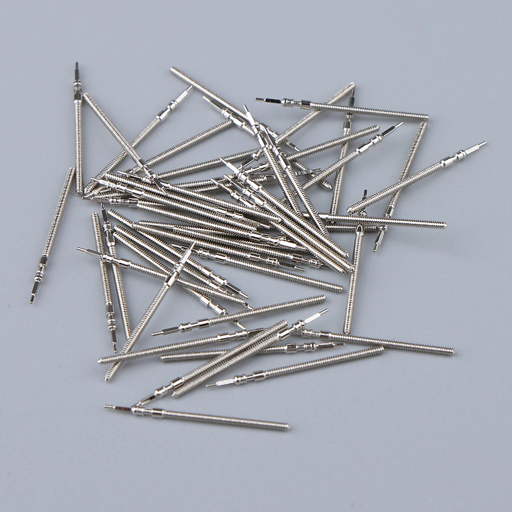 

2021 NEW 100Pcs watch parts 2019 Replacement Part Watch Winding Stem Extensions For Different Watches watchmaker tools