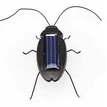Novelty Toys Solar Cockroach Energy Cockroach Children Insect Bug Teaching Fun Gadget Toy Gift Solar Power Energy Toys Hot Sale