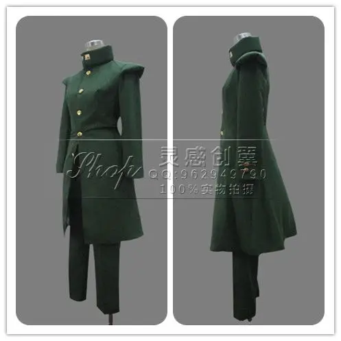Костюм в стиле аниме невероятные приключения Джоджо|green costume|cosplay costumecostumes green |