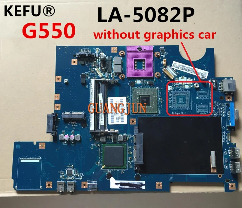 Материнская плата KEFU для ноутбука Lenovo G550 быстрая доставка|Материнские платы| |