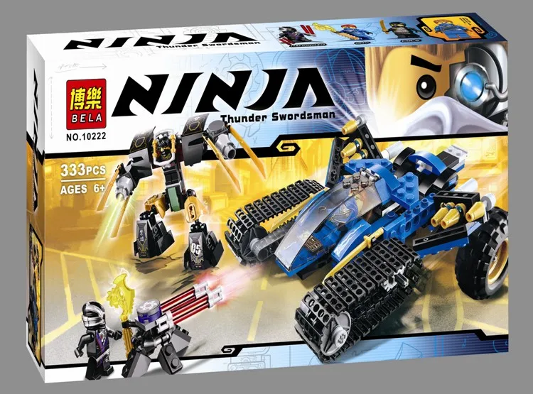 Kids 10222 assembling blocks toy phantom series Thunder Ninja commando compatible with lego | Игрушки и хобби