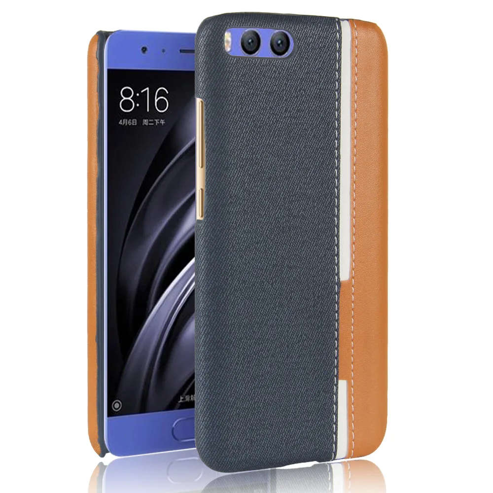 Чехол для телефона Xiaomi Mi 6 5X 5 5S Plus роскошные двухцветные кожаные чехлы на заднюю
