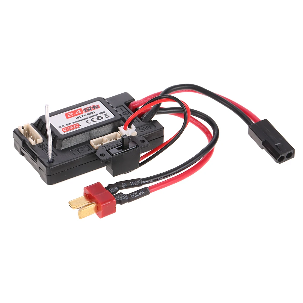 FY RX01 2CH 40A ESC приемник коробка RC Автозапчасти для автомобиля 1/12 01 02 Рок Гусеничный