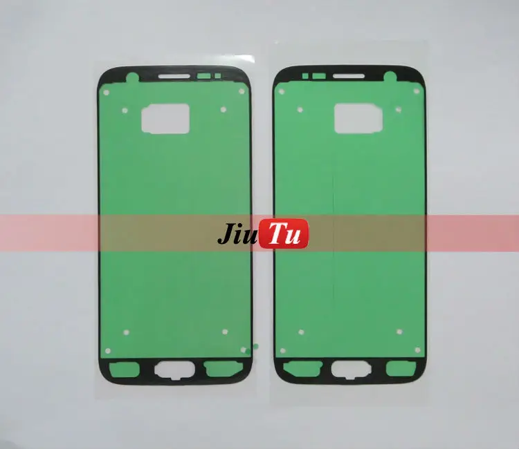 Для Samsung Galaxy S6 S7 край ремонт Запчасти спереди ЖК-дисплей Экран средняя Рамка клей