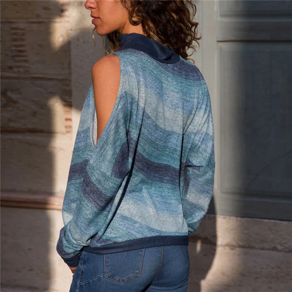 SAGACE Модные женские топы и блузки женская блузка с открытыми плечами