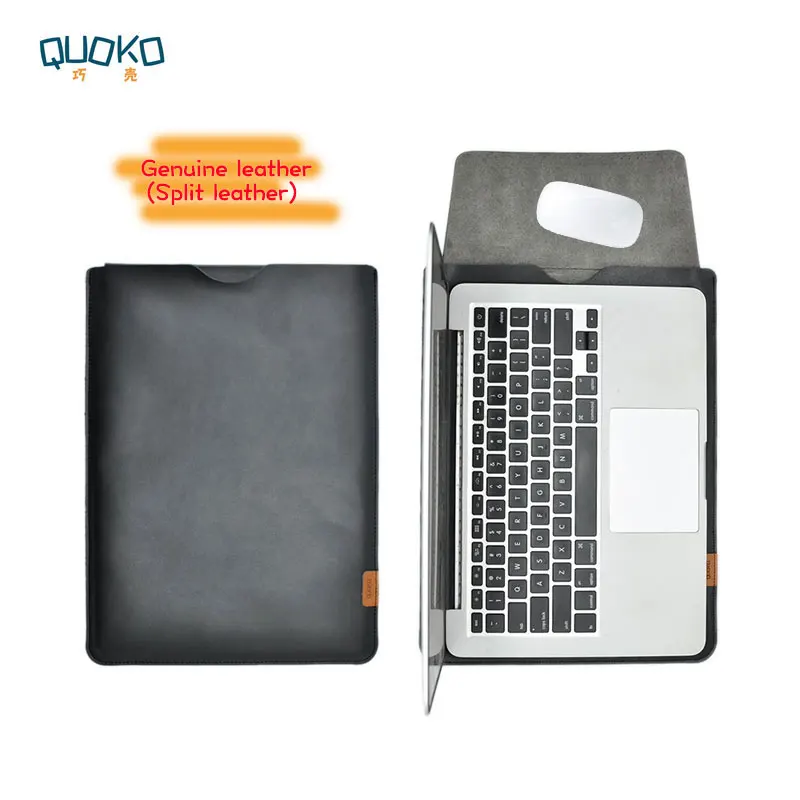Чехол Ультратонкий из натуральной кожи для MacBook Pro Air 13 15 16 &quot2018 Mac 12|case for macbook pro|cases