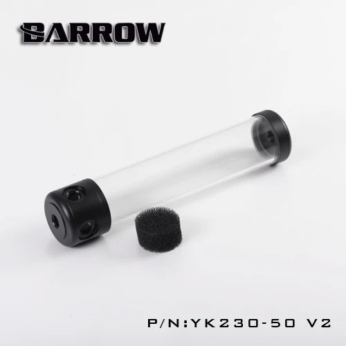 Barrow YK 50V2 Цилиндрические резервуары диаметром 50 мм прозрачные стены длина