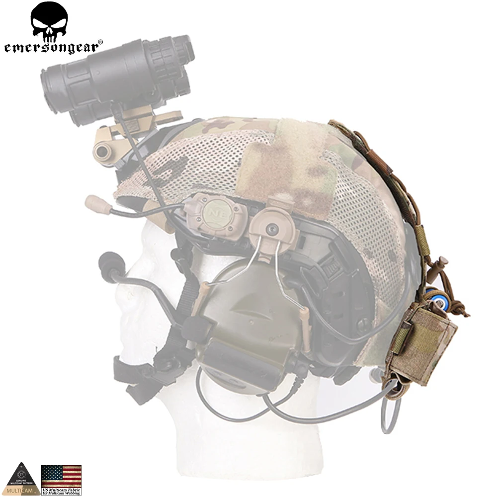 Чехол EMERSONGEAR MK1 для шлема EMERSON тактический аксессуары охоты сумка ночного