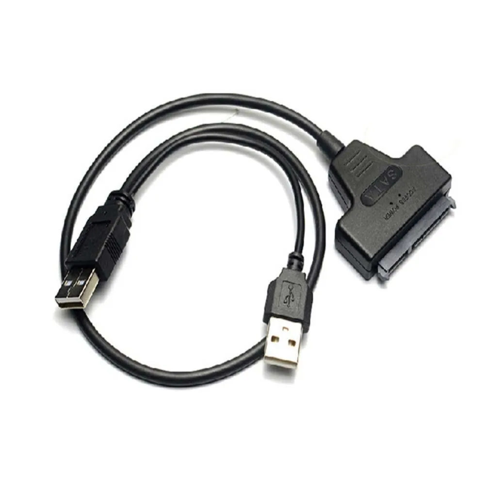 Elitooop Профессиональный USB 2 0 для SATA 22Pin кабель 2.5-дюймового жесткого диска HDD Plug and Play