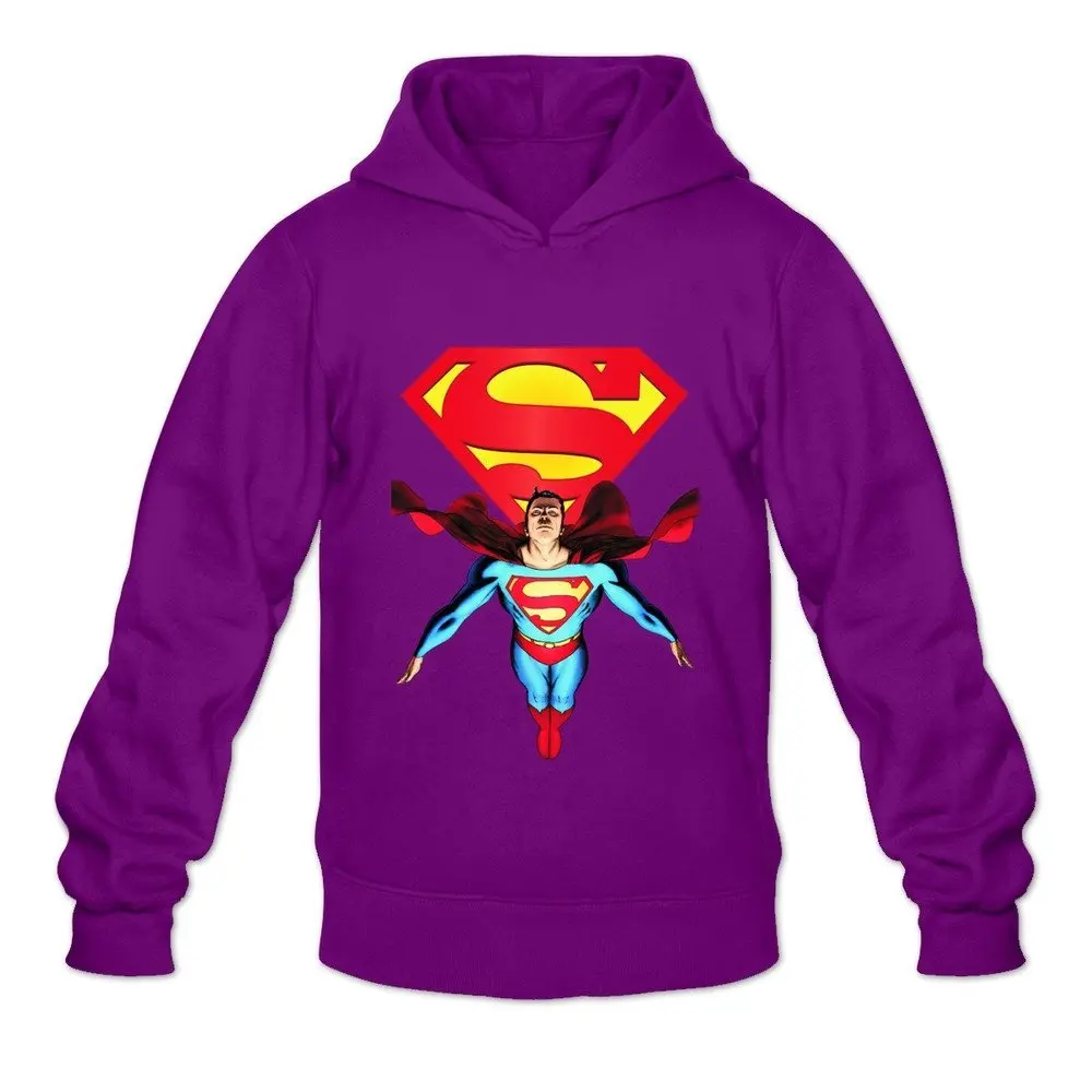 Мужская Супермен С Длинным Рукавом Длинными Рукавами Высокого Качества Теплый