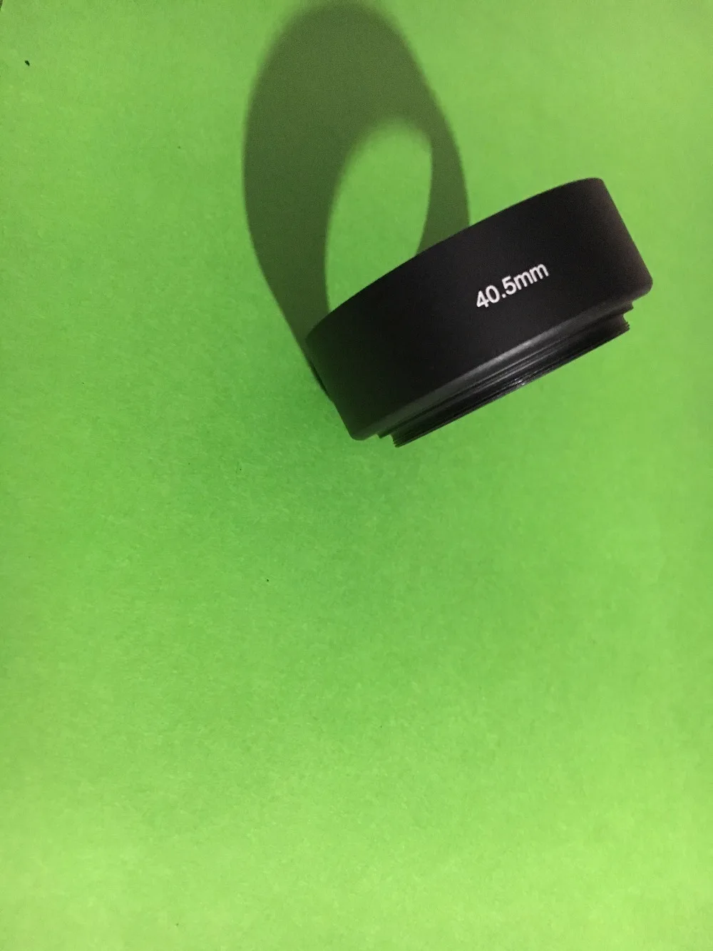 

40.5mm standard screw in mount Metal Lens Hood cover for c mount movie cctv camera free shipping