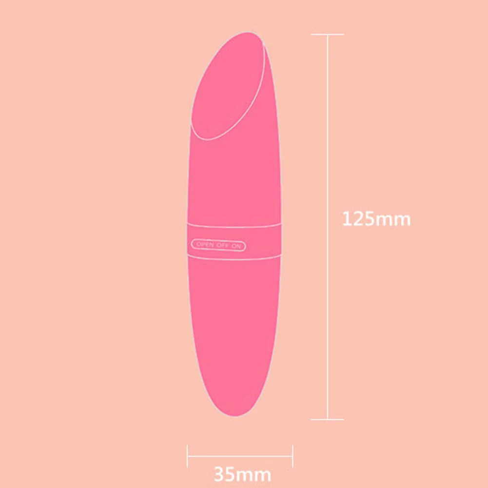 ABS G Spot тихие губные помады мини секретная пуля вибратор Стимулятор клитора