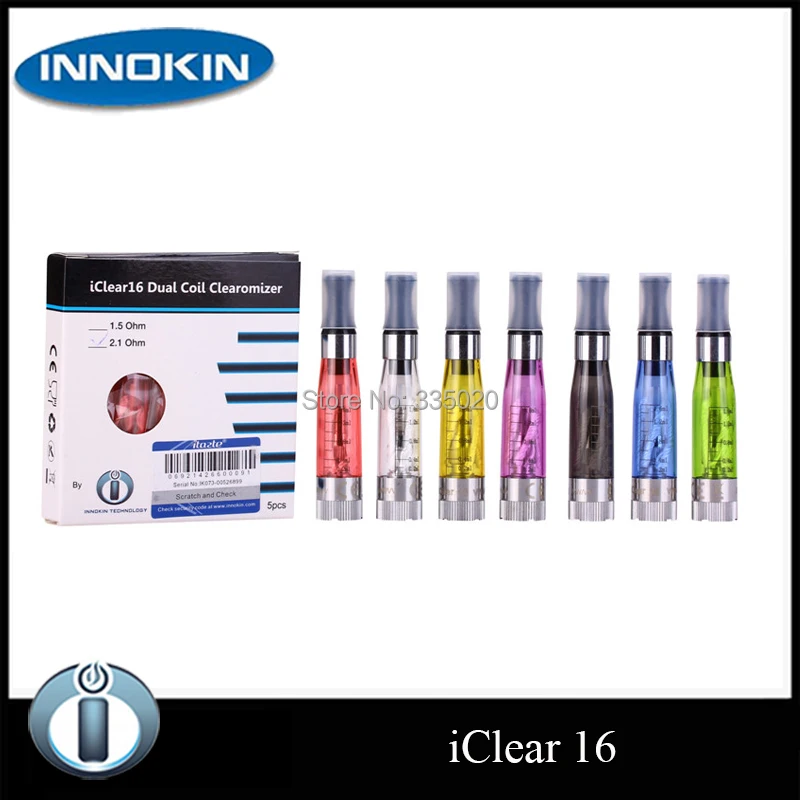 Оригинальный Innokin iClear 16 спиральный клиромайзер серии Iclear16 Перезаправляемые