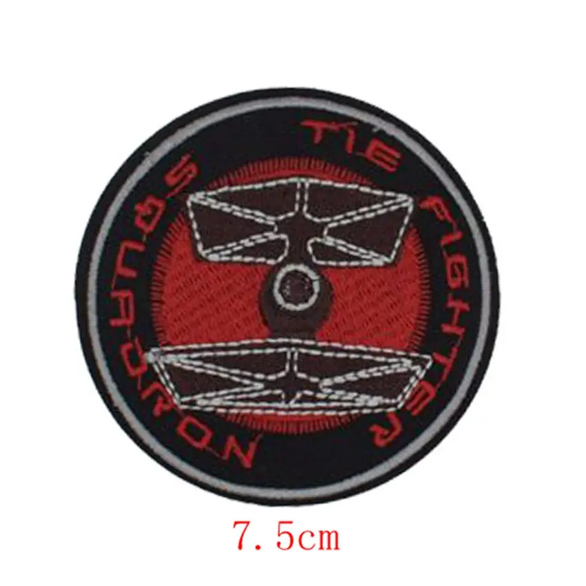 6M1-PCS-N-43 Новые нашивки Бэтмена, лошади, Скорпиона, космоса, черепа, кота, мира для одежды, лоскутные вышитые аппликации, наклейки для одежды, значок - Цвет: 6M1-PCS-N-43