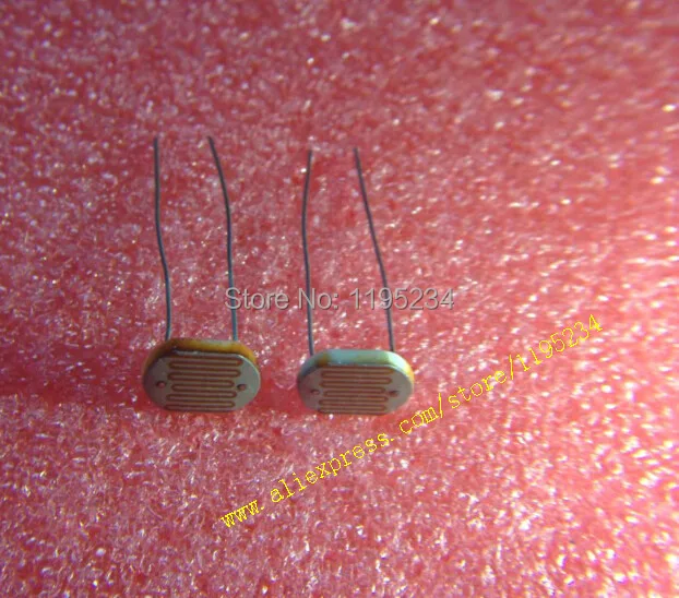 50pcs/lot Light Dependent Resistor LDR 12528 Photoresistor Photoconductive resistance 12MM Photoelectric switch components | Электронные
