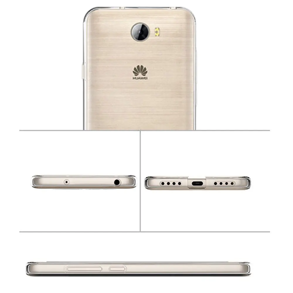 Чехол для телефона Huawei Y3 Y5 2 II Y5II Y6 Y7 Y9 Elite Compact MINI 2019 2018 Honor 9 мягкий гелевый