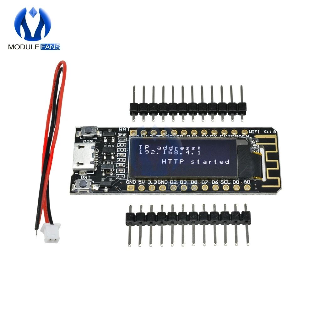 Интернет вещей CP2014 ESP8266 0,91 дюйма OLED 32 МБ флэш wifi модуль печатной платы для Arduino NodeMcu IOT макетная плата