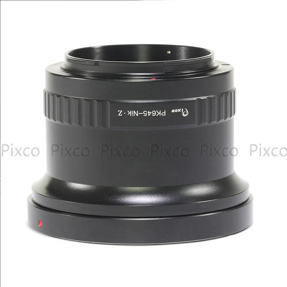 Pixco 645-для Nikon Z, байонета объектива зеркальной камеры переходное кольцо для объектива Pentax 645 объектива к костюму для Nikon с байонетом Z Камера, Z6, Z7+ подарки