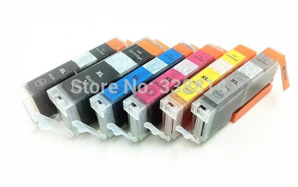 18PK совместимые картриджи костюм для PGI350 CLI351 бленда объектива для Canon MG5430 5530 6330 7130 iP7230 IP8730, 6 цветов