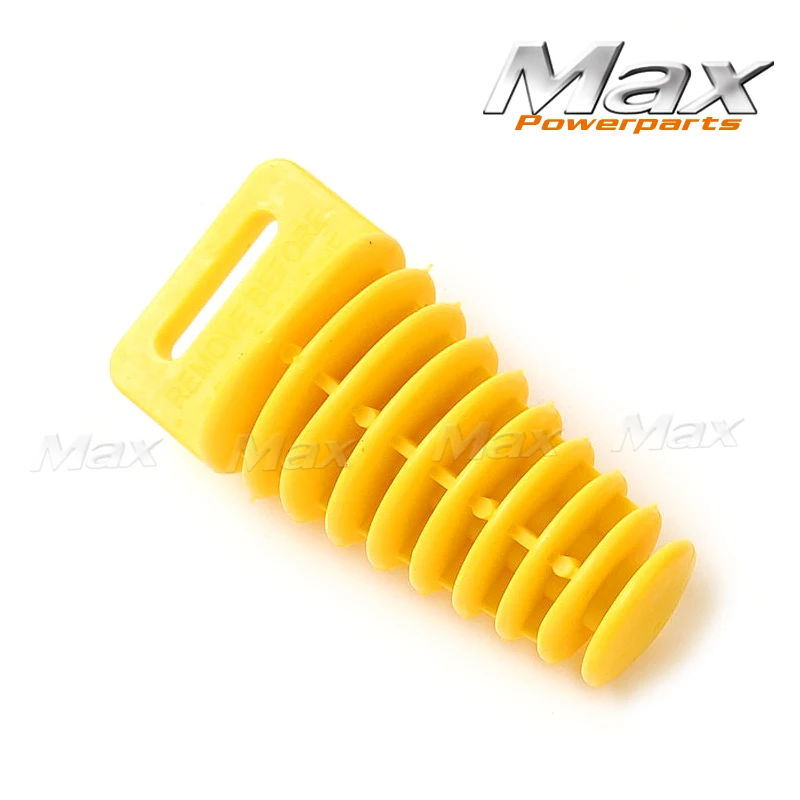 2 шт. в партии маленькая выхлопная трубка глушитель моющаяся Водонепроницаемая