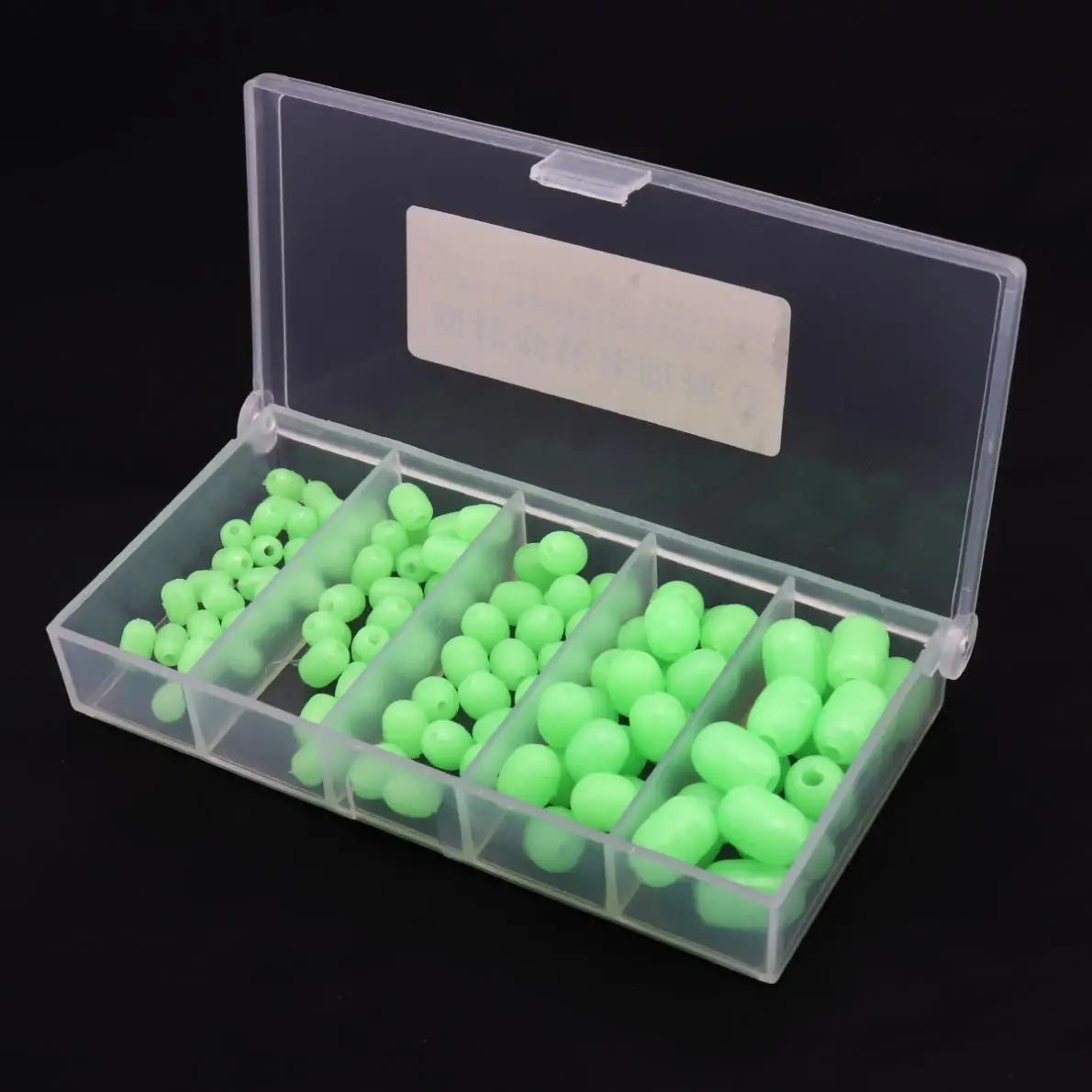 100 шт. мягкие силиконовые приманки для морской рыбалки|beads glow|luminous fishingfishing glow |