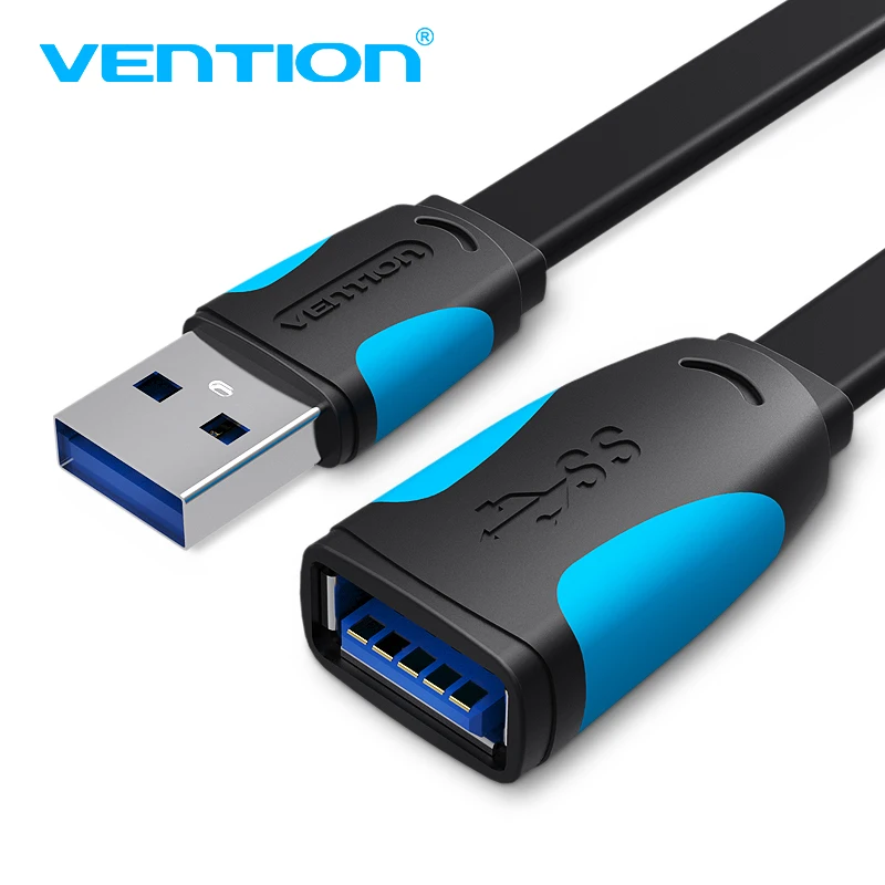 Удлинительный кабель Vention USB 3 0 сверхскоростной Папа мама 1 м 2 usb для синхронизации