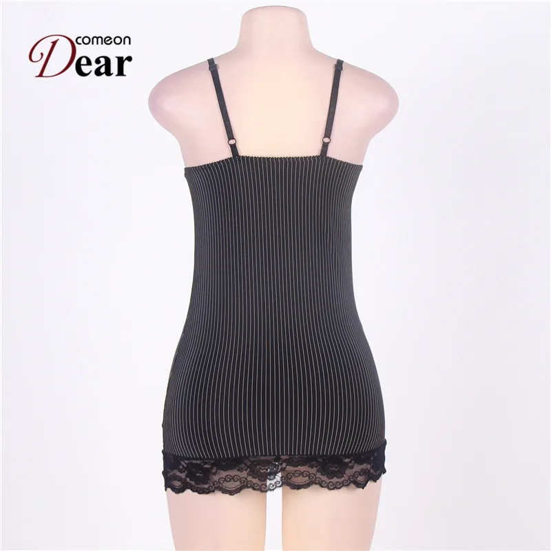 Comeondear Ropa сексуальное женское белье интима пикарды черное кружевное в