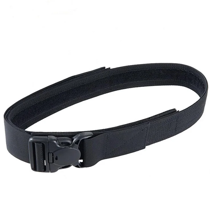 Ремень тактический Мужской Холщовый для страйкбола в стиле милитари охоты