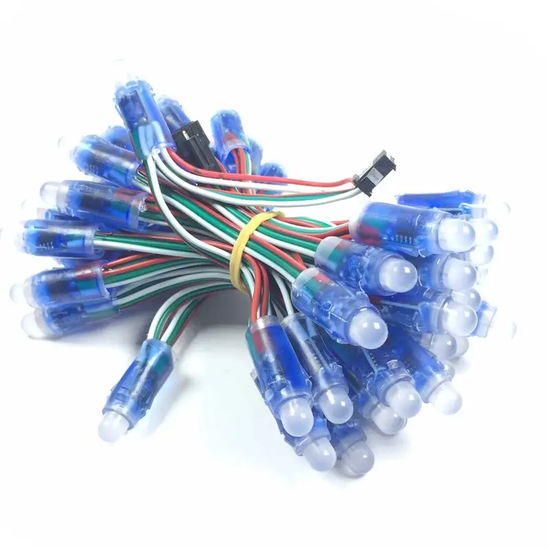 Светодиодный модуль WS2811 2811 IC 100 шт./лот 12 мм полноцветный пиксельный светодиодный