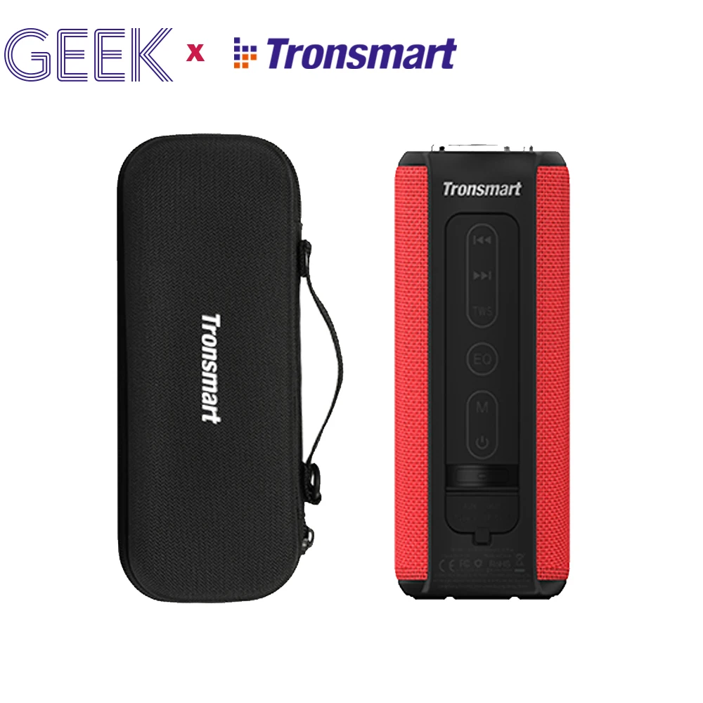 Tronsmart T6 Plus Bluetooth динамик 40 Вт TWS поддержка SD TF карта IPX6 Водонепроницаемый Открытый