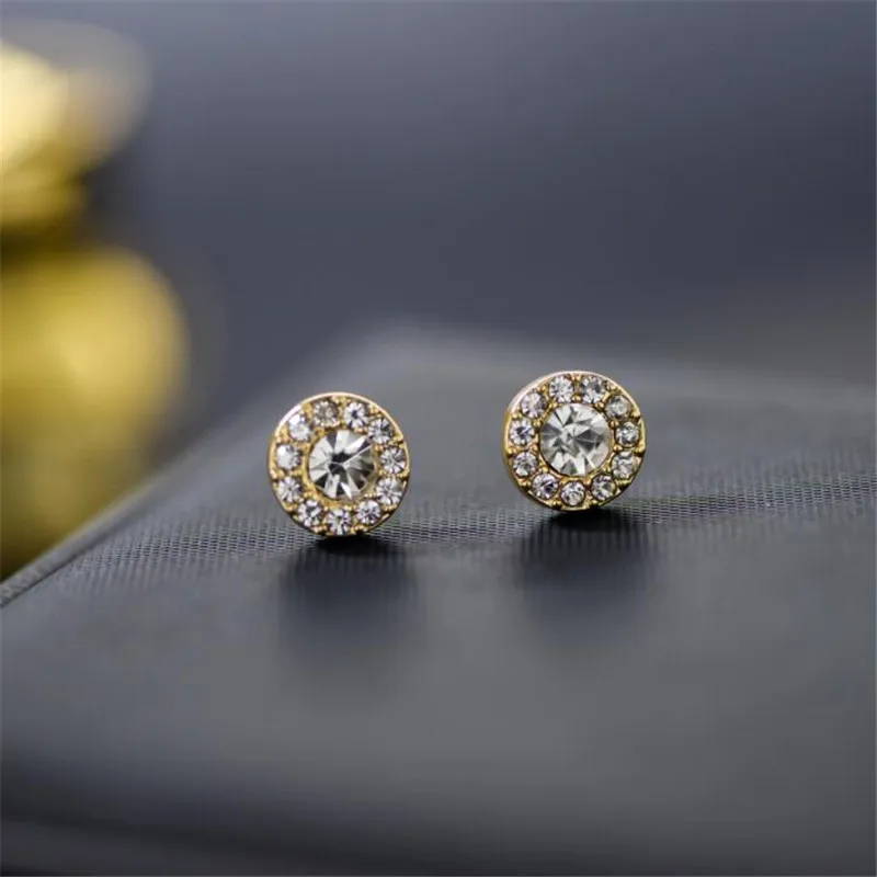 12 пар/комплект женские круглые серьги гвоздики|12 pairs|earrings setset fashion |