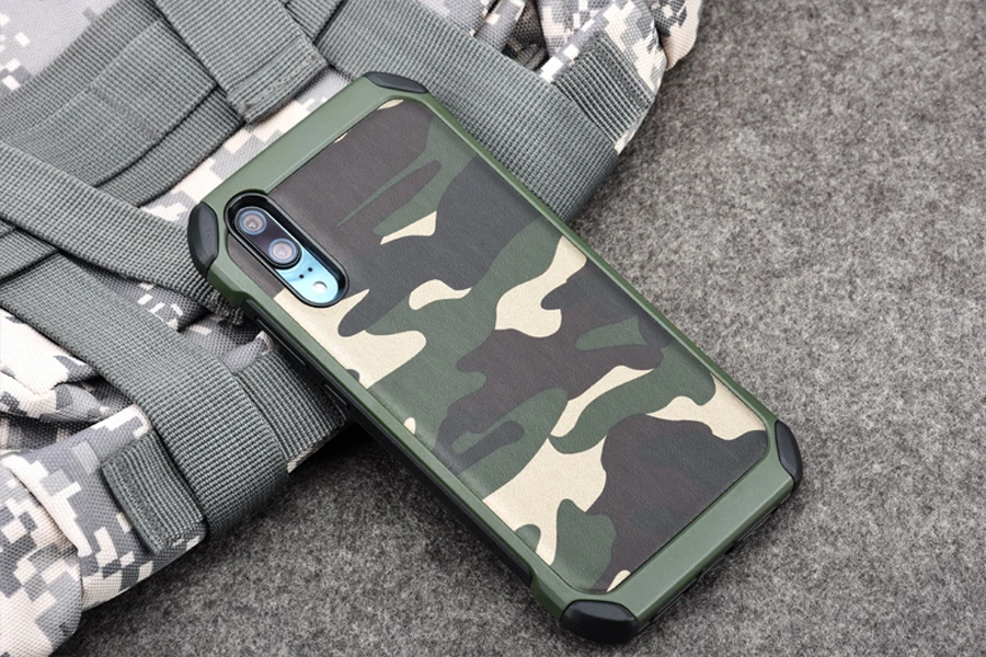 ITEUU P20/P20PRO армейский камуфляжный чехол для huawei P20/P20 PRO Air Bag TPU+ PC противоударный чехол